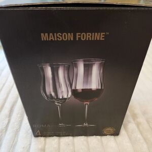 Maison Forine Wine Glass Set 4 - Clear